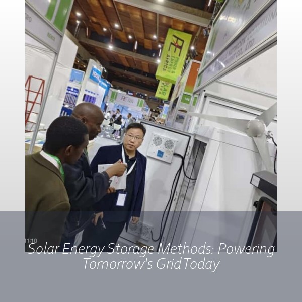 Solar Energy Storage Methods: Powering Tomorrow's Grid Today